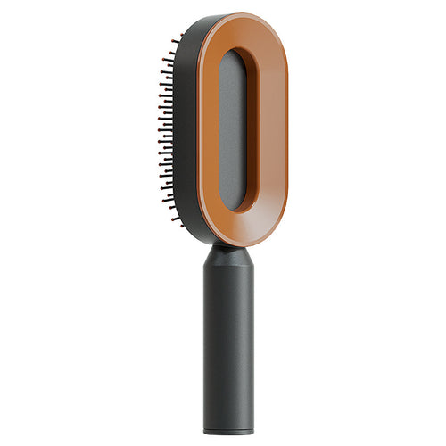 Self Cleaning Hairbrush: Anti-Static Comb