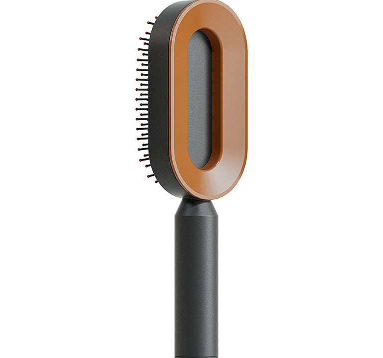 Self Cleaning Hairbrush: Anti-Static Comb